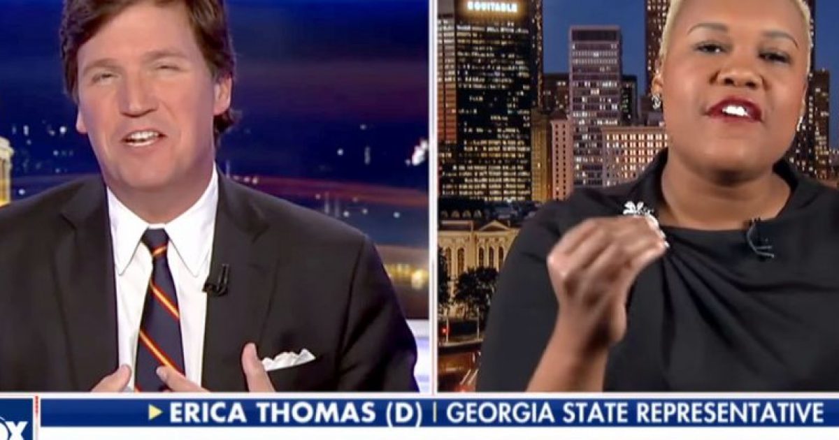 Erica Thomas Tucker Carlson