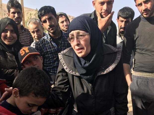 Syrian refugee  Sana el-Boukeri