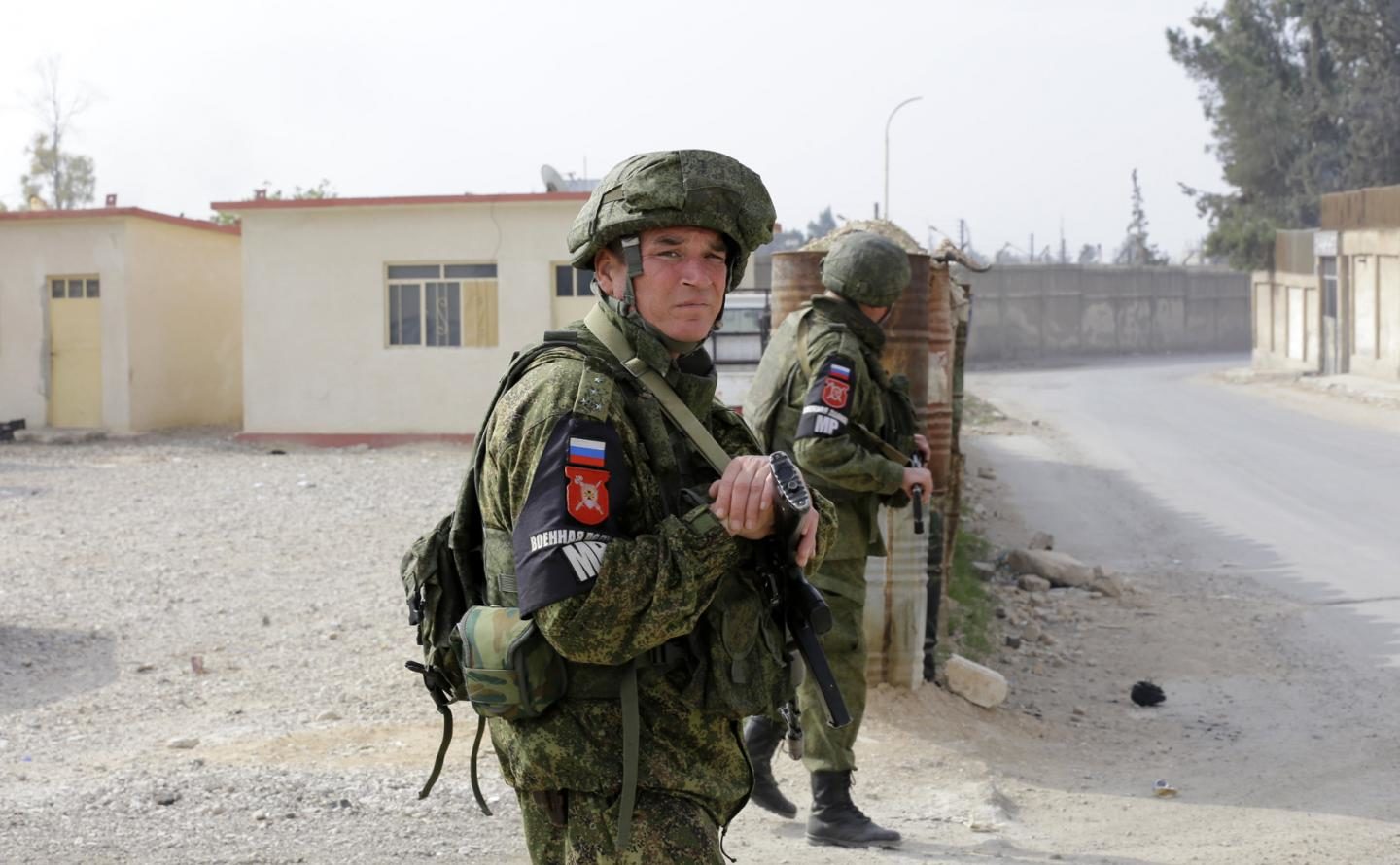 Click to enlarge Russian military police Syria