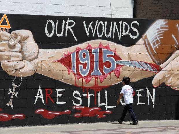 Armenian genocide wounds