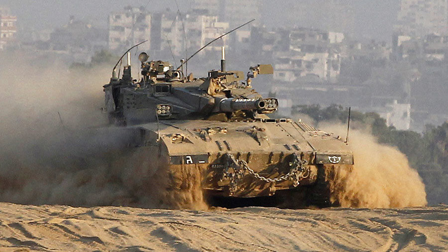 Click to enlarge Israeli tank
