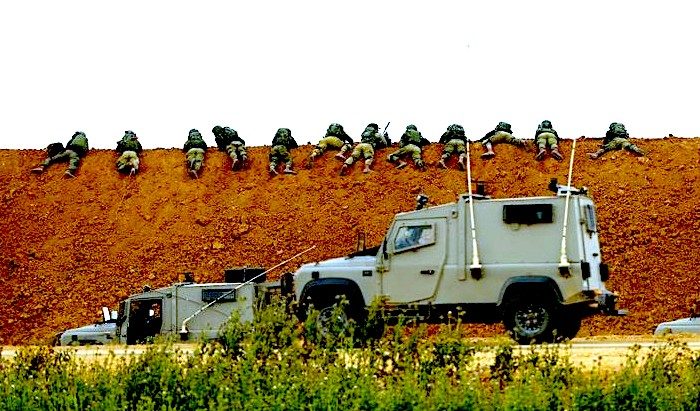 Click to enlarge IDF snipers Gaza