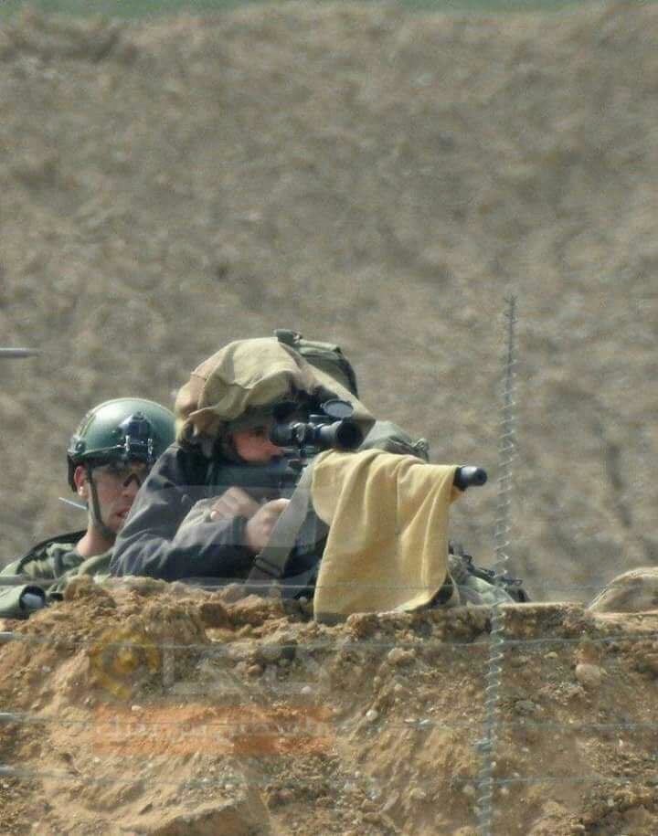 Click to enlarge israeli sniper gaza