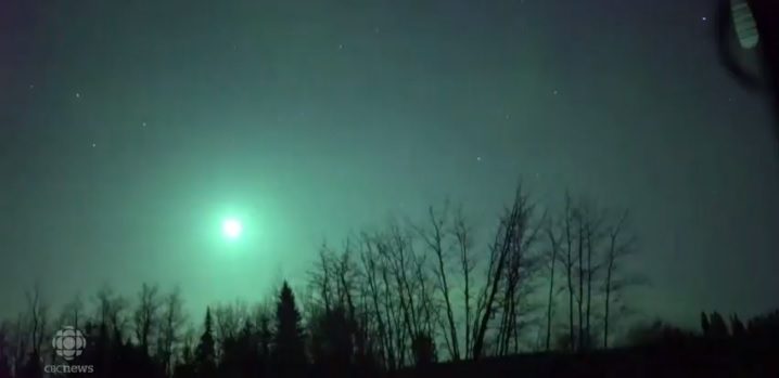 fireball aurora borealis