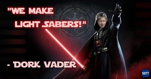 boris johnson light sabers