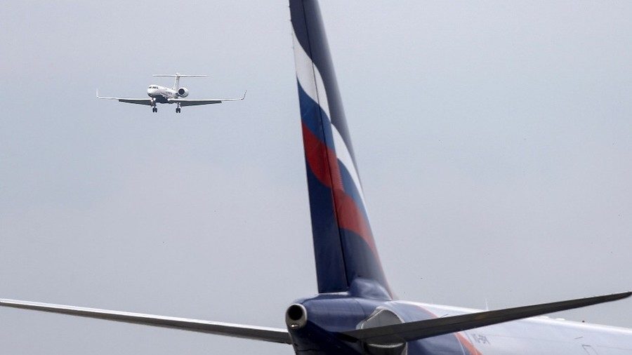 Russian passenger jet