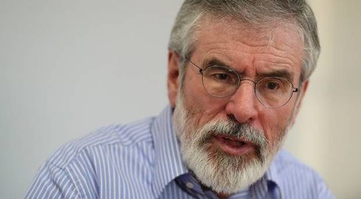Click to enlarge Gerry Adams
