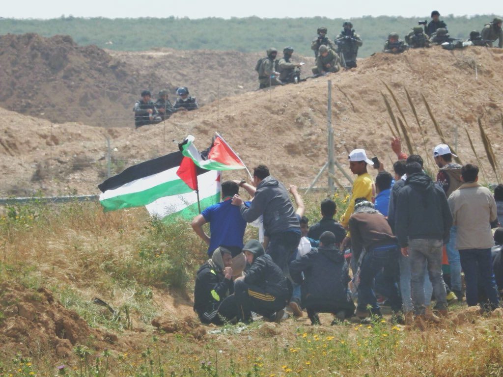 Click to enlarge palestinian land protest