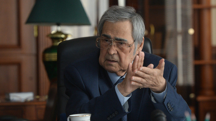 Click to enlarge Kemerovo governor Aman Tuleyev