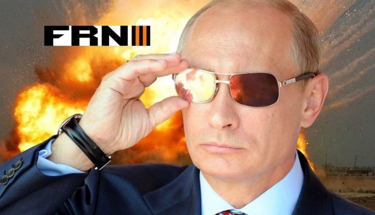 Putin in sunglasses