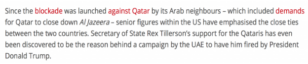 Click to enlarge Screen shot Middle East Monitor, March 9, 2018