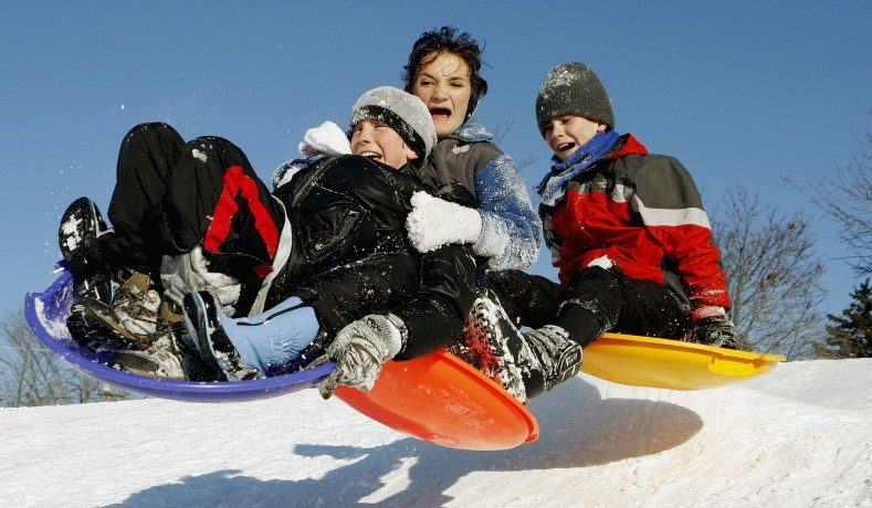 sledding