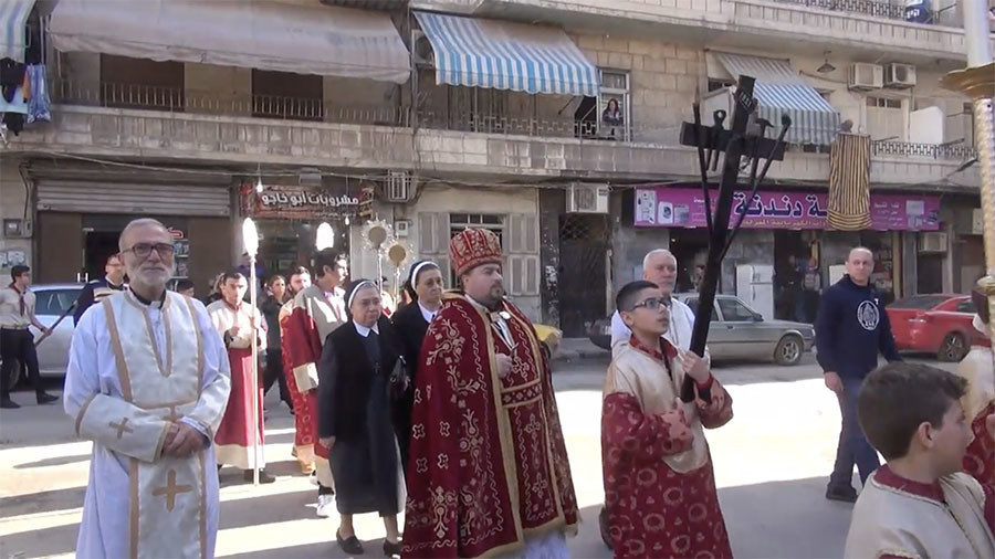 Christians celebrate Easter Syria