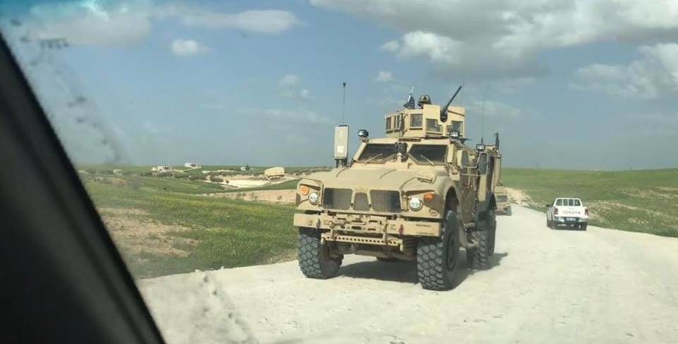 US miltary vehicle