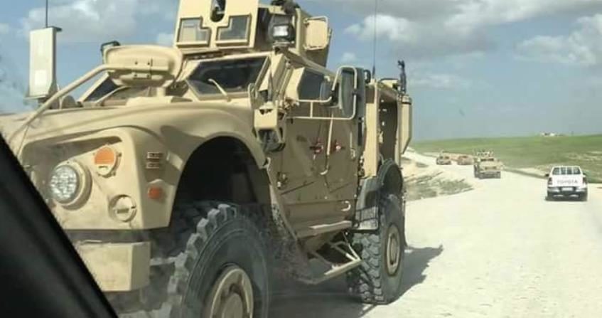 US military vehicle