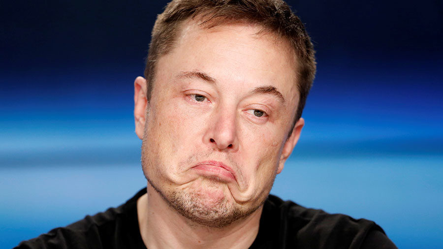 Tesla CEO Elon Musk bankruptcy joke