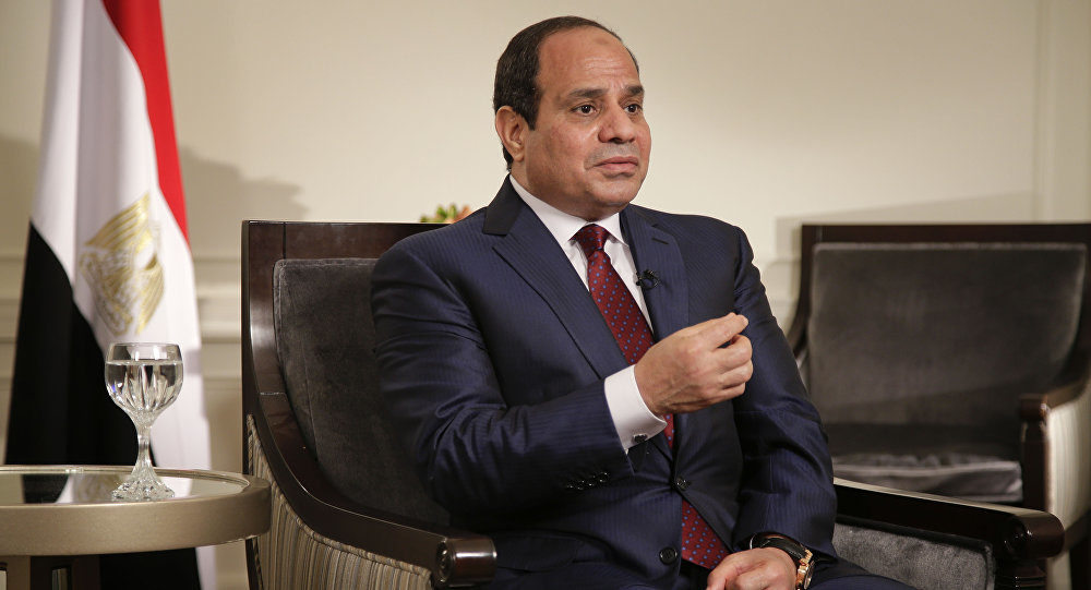 Egypt's president Abdel Fattah el-Sisi