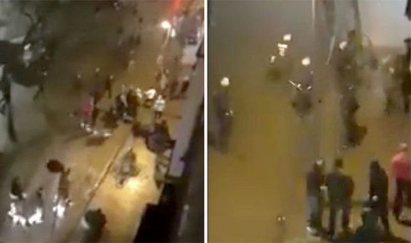 Duisburg riot machetes
