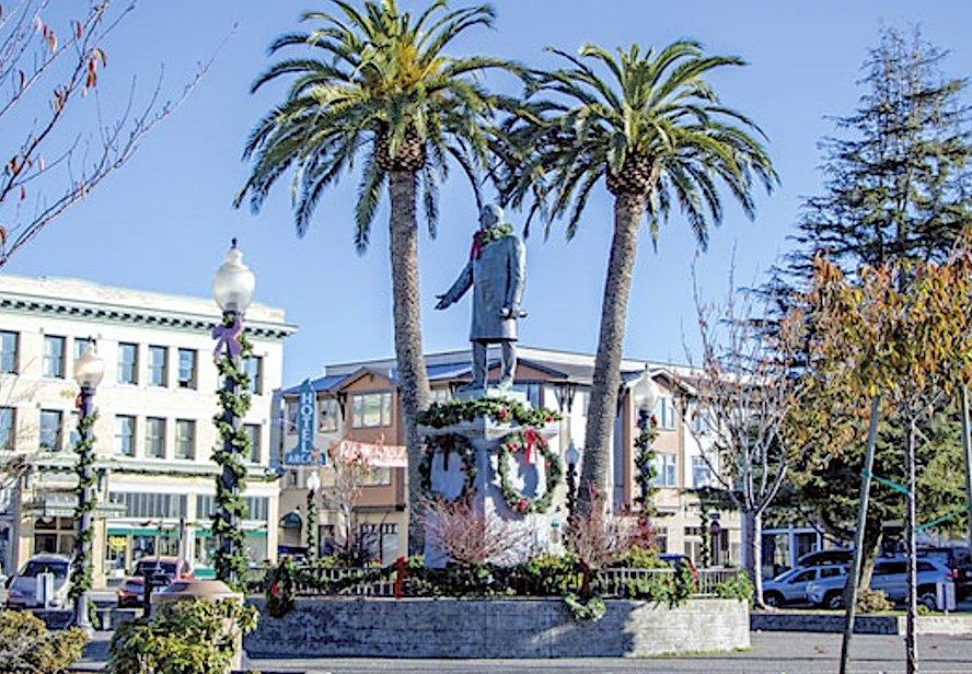 Click to enlarge Arcata McKinley statue