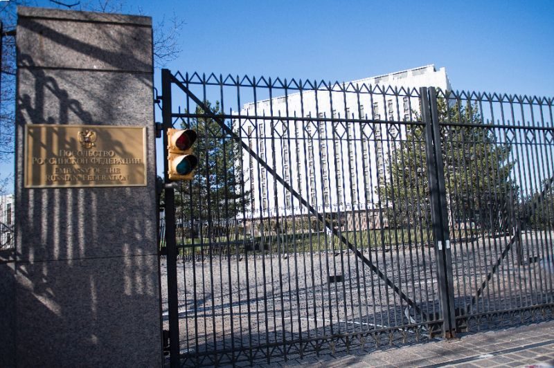Click to enlarge Russian embassy