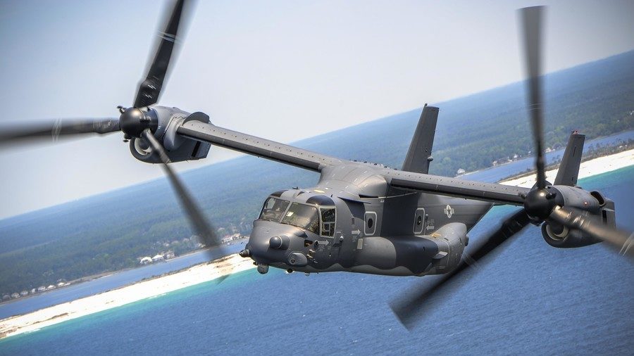 CV-22 Osprey aircraft