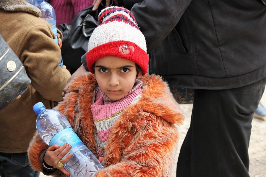 Click to enlarge syrian child wafedin