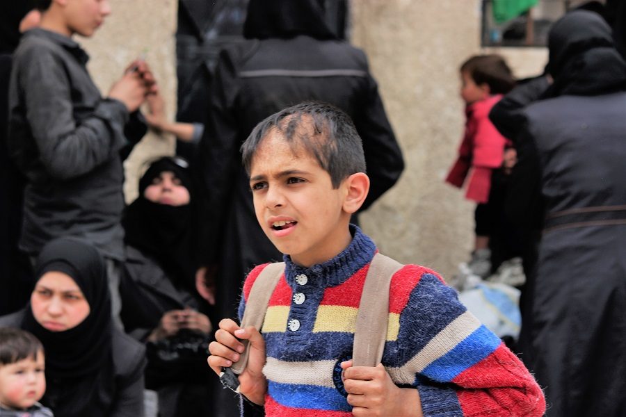 Click to enlarge syrian children