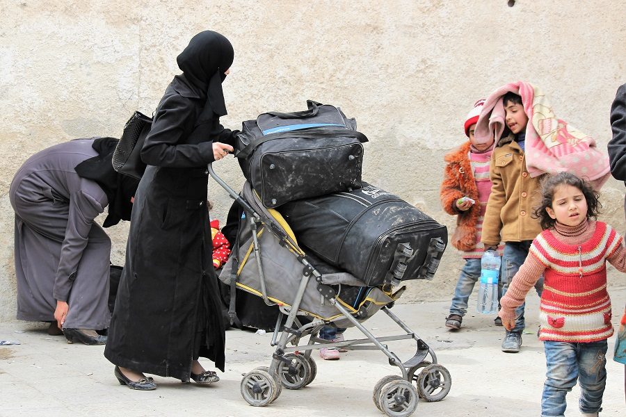 Click to enlarge syrian family