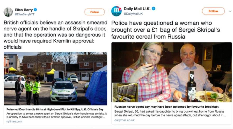 Click to enlarge tweets on skripal