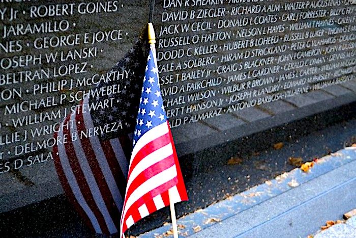 Click to enlarge Vietnam memorial