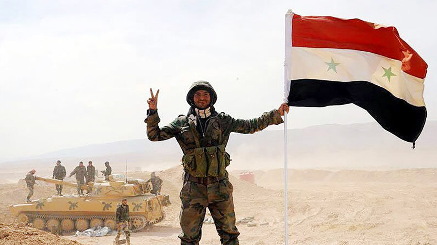 Click to enlarge Syrian army victory against ISIS