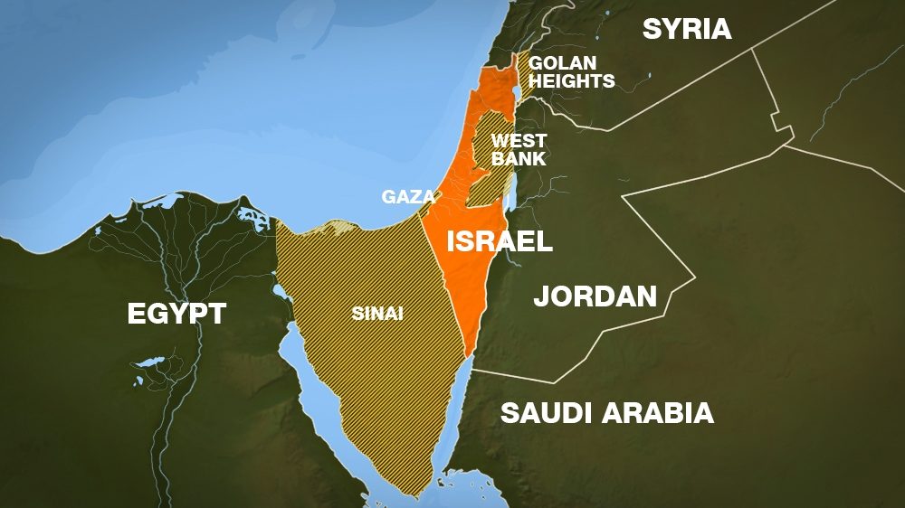 Israel map