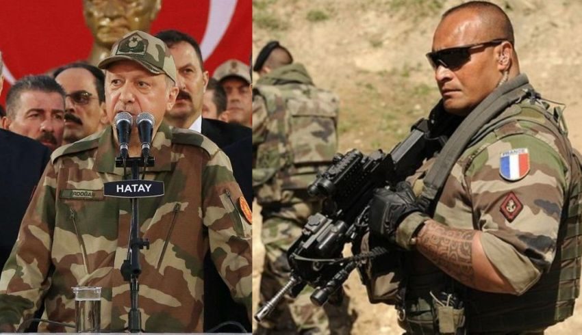 French troop manbij