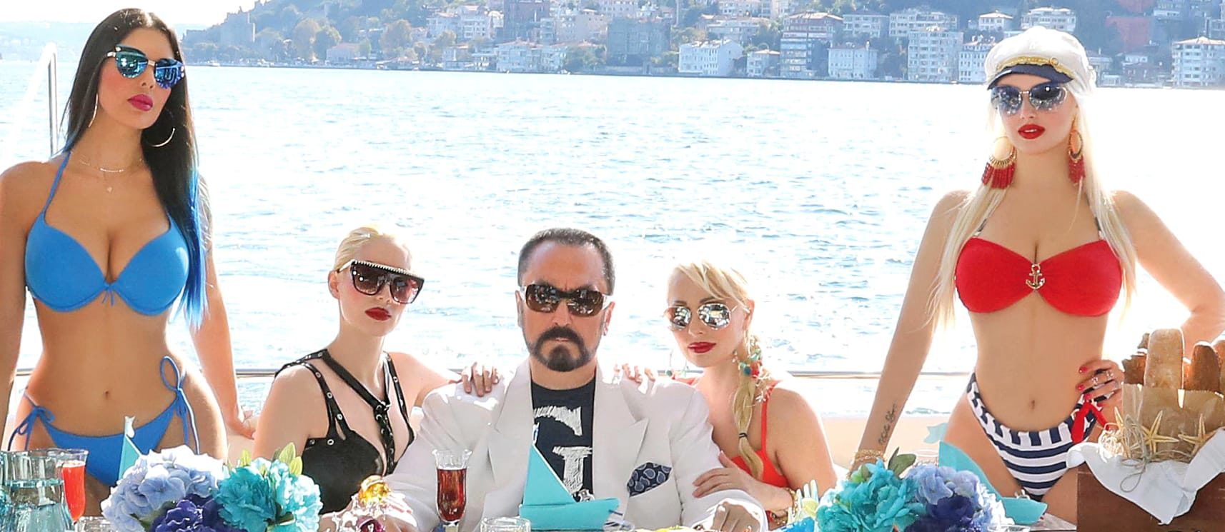 Click to enlarge Turkish cult leader Adnan Oktar