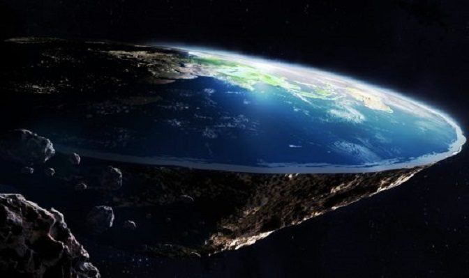 Click to enlarge flat earth