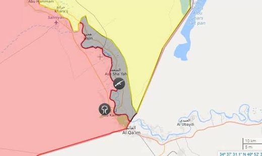 ISIS safe zone