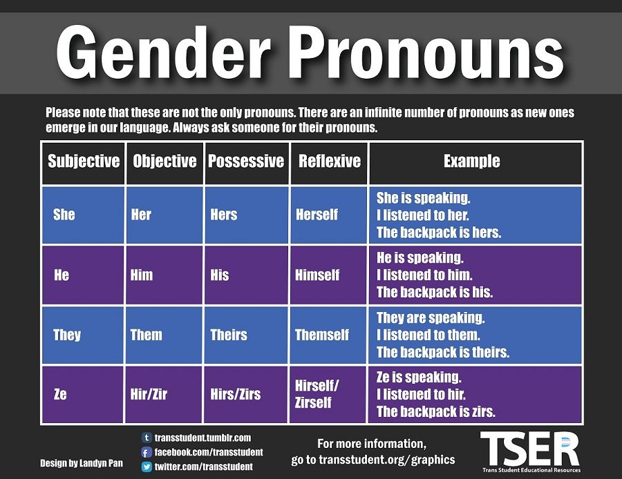 Click to enlarge gender pronouns