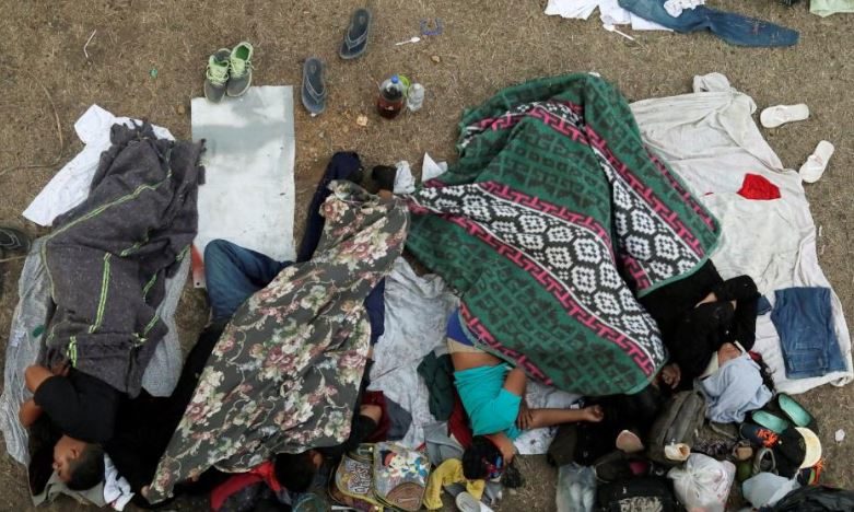 Click to enlarge Central American migrants immigrants immigration