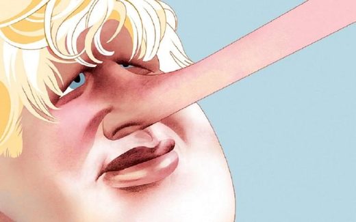 boris johnson pinocchio