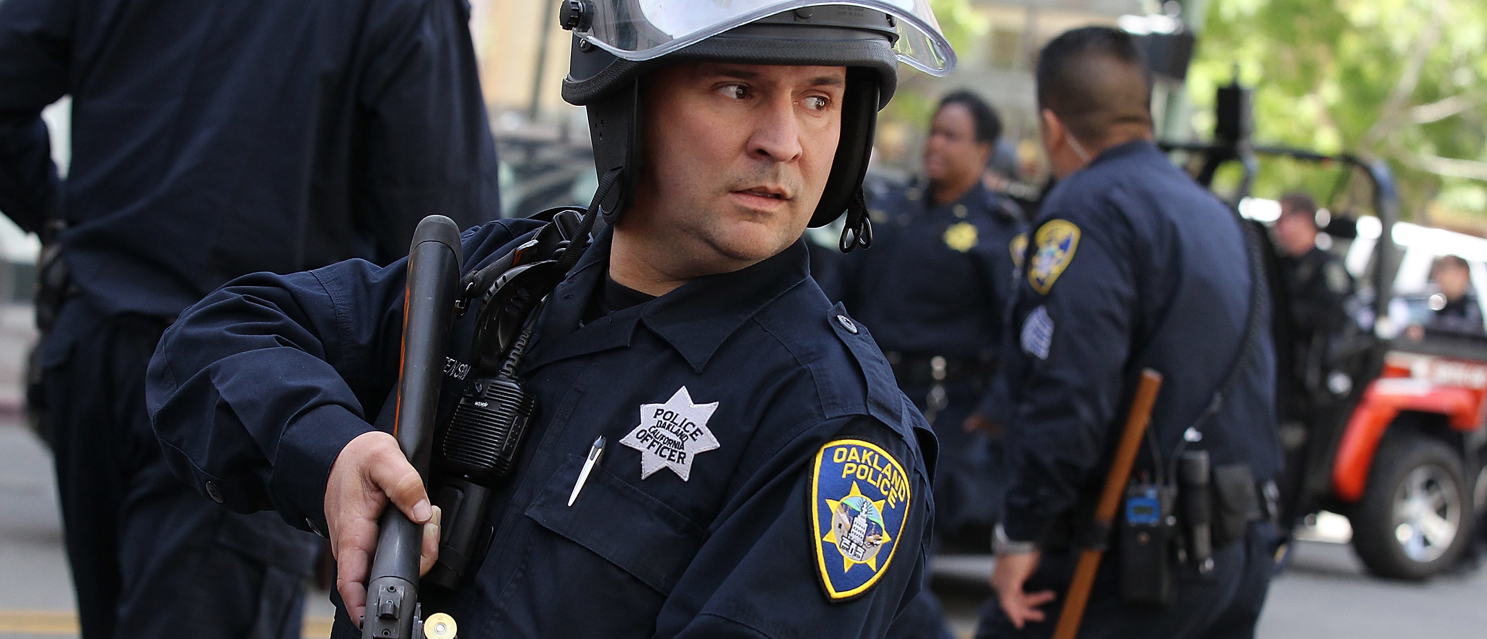 Oakland Occupy 2012 cop