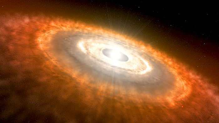 Click to enlarge Solar System disk dust