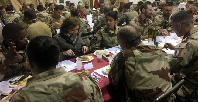 Click to enlarge Soldiers of the Operation Barkhane, a French counter-terrorism operation
