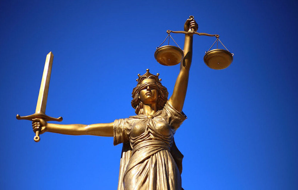 Click to enlarge Justice is Blind