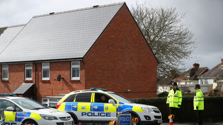 Click to enlarge Home of former double agent Sergei Skripal
