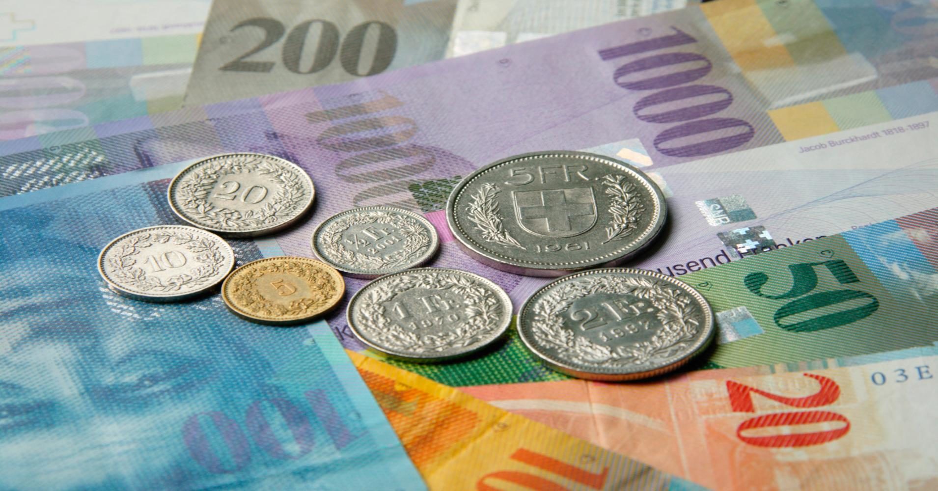 Swiss francs