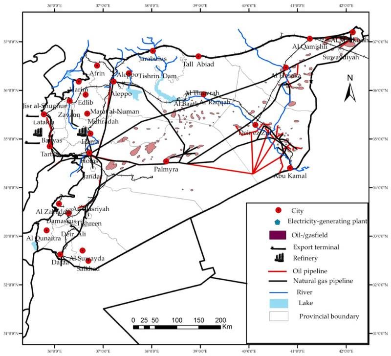Click to enlarge syria oil deposits