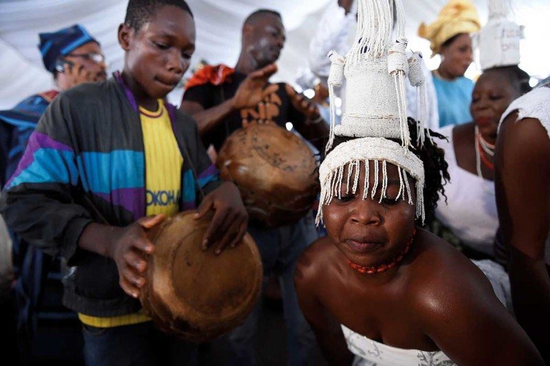 Click to enlarge The majority of Yoruba people live in Nigeria