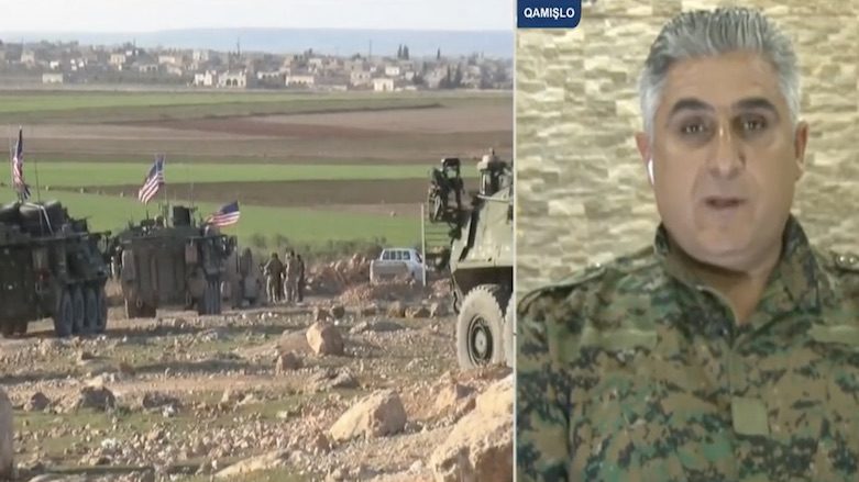 Click to enlarge Rezan Gilo, the joint chief of defense in Syrian Kurdistan (Rojava)