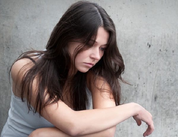 depressed girl