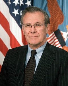 Click to enlarge Donald Rumsfeld